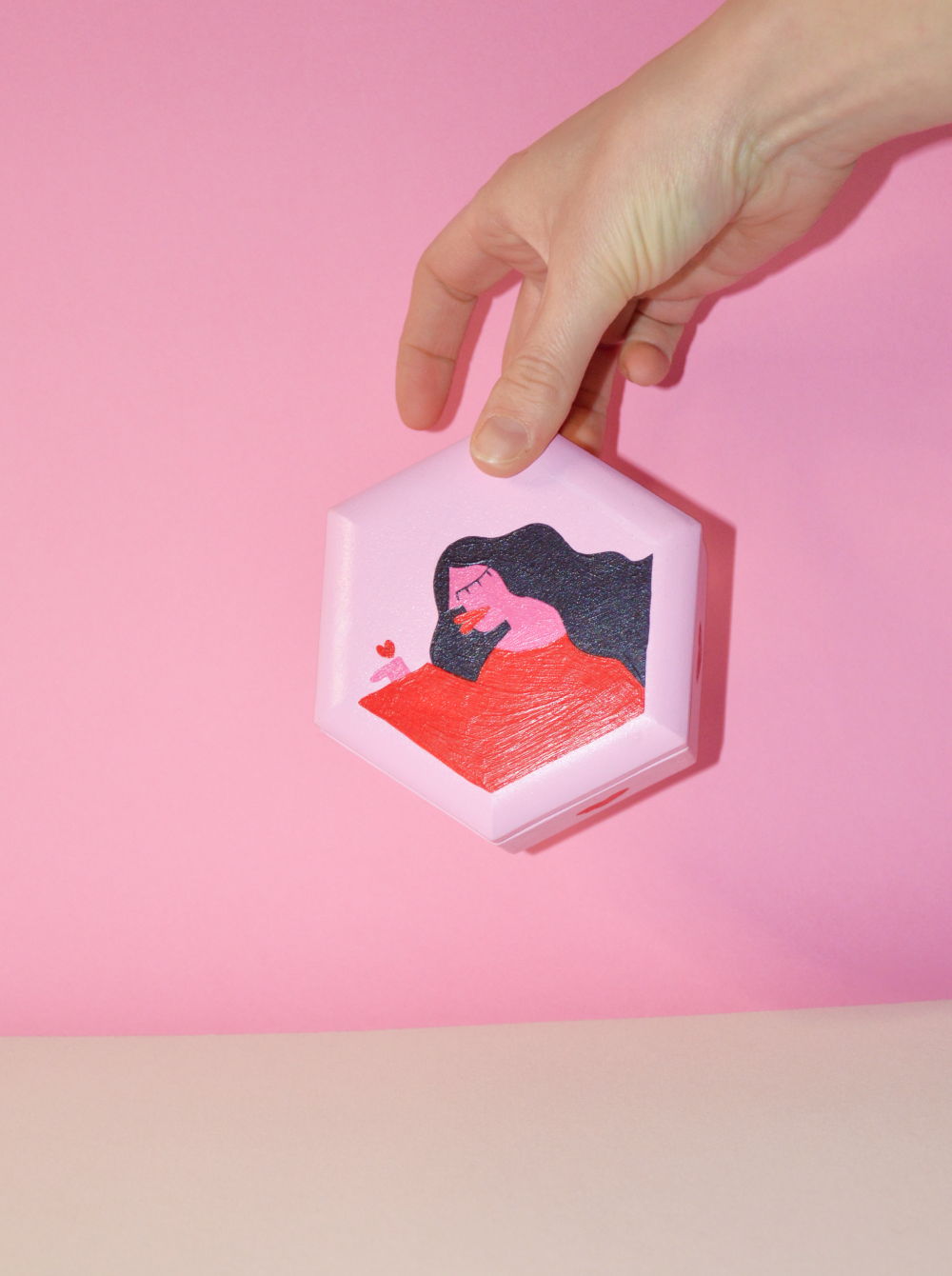 Boîte "Bisous d'amour"