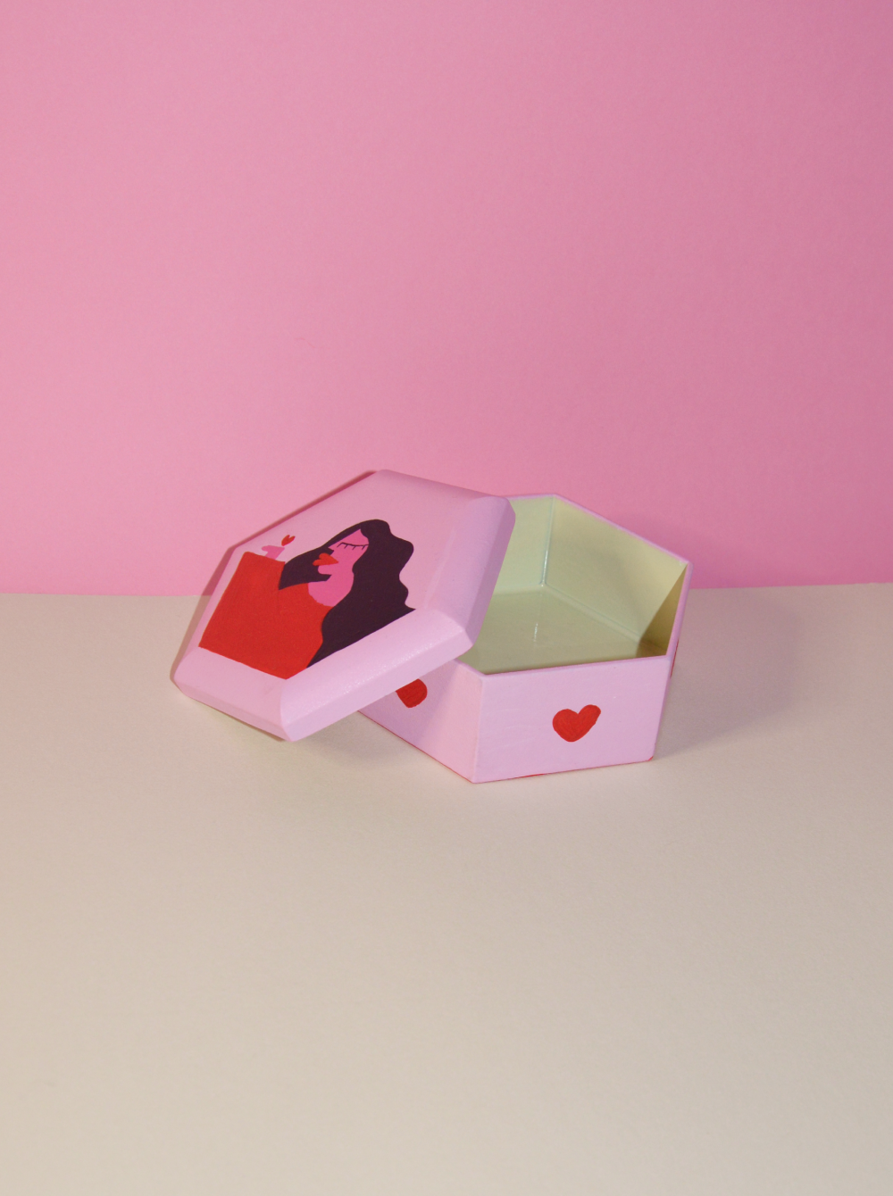 Boîte "Bisous d'amour"