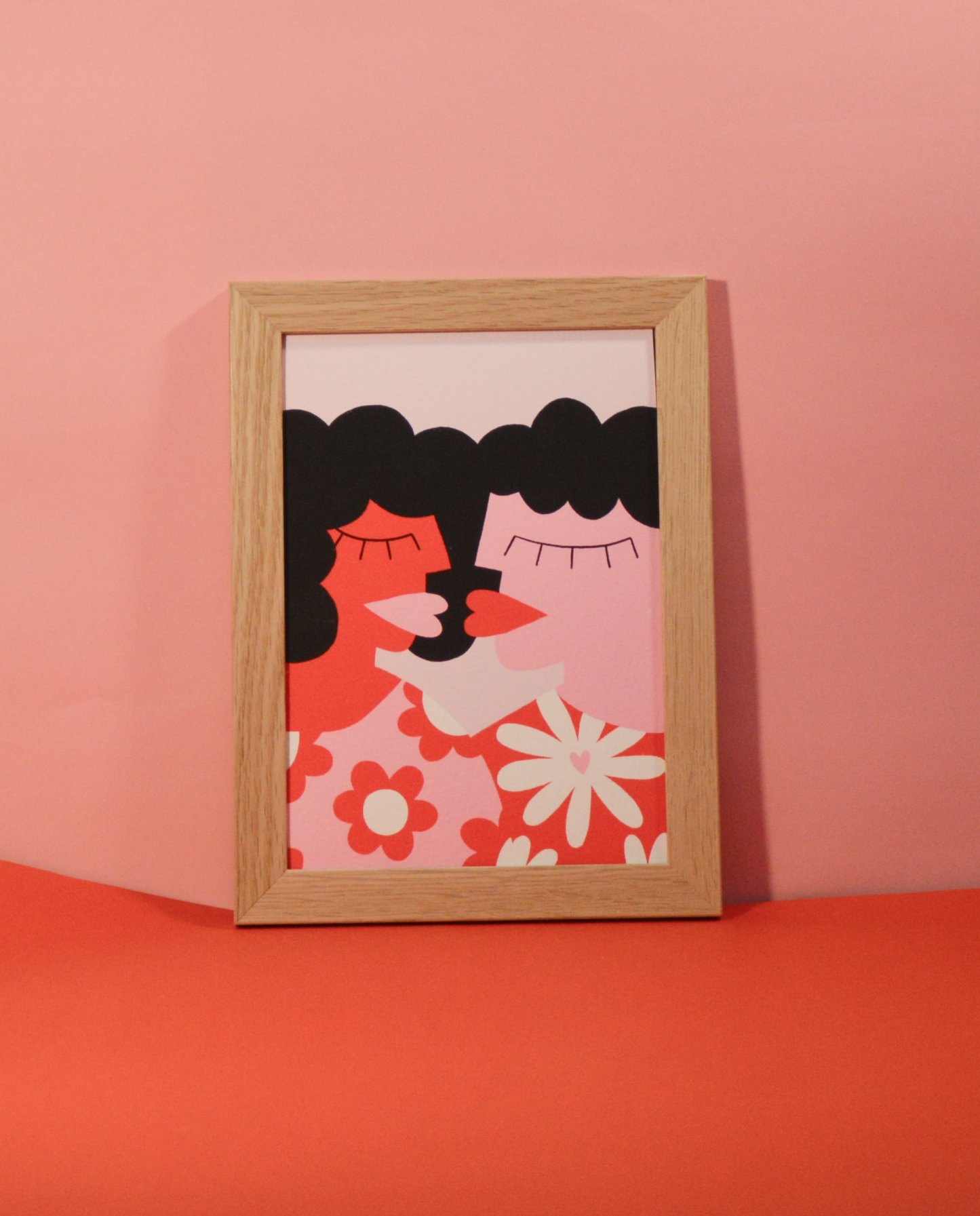Affiche "Bisou d'amour"