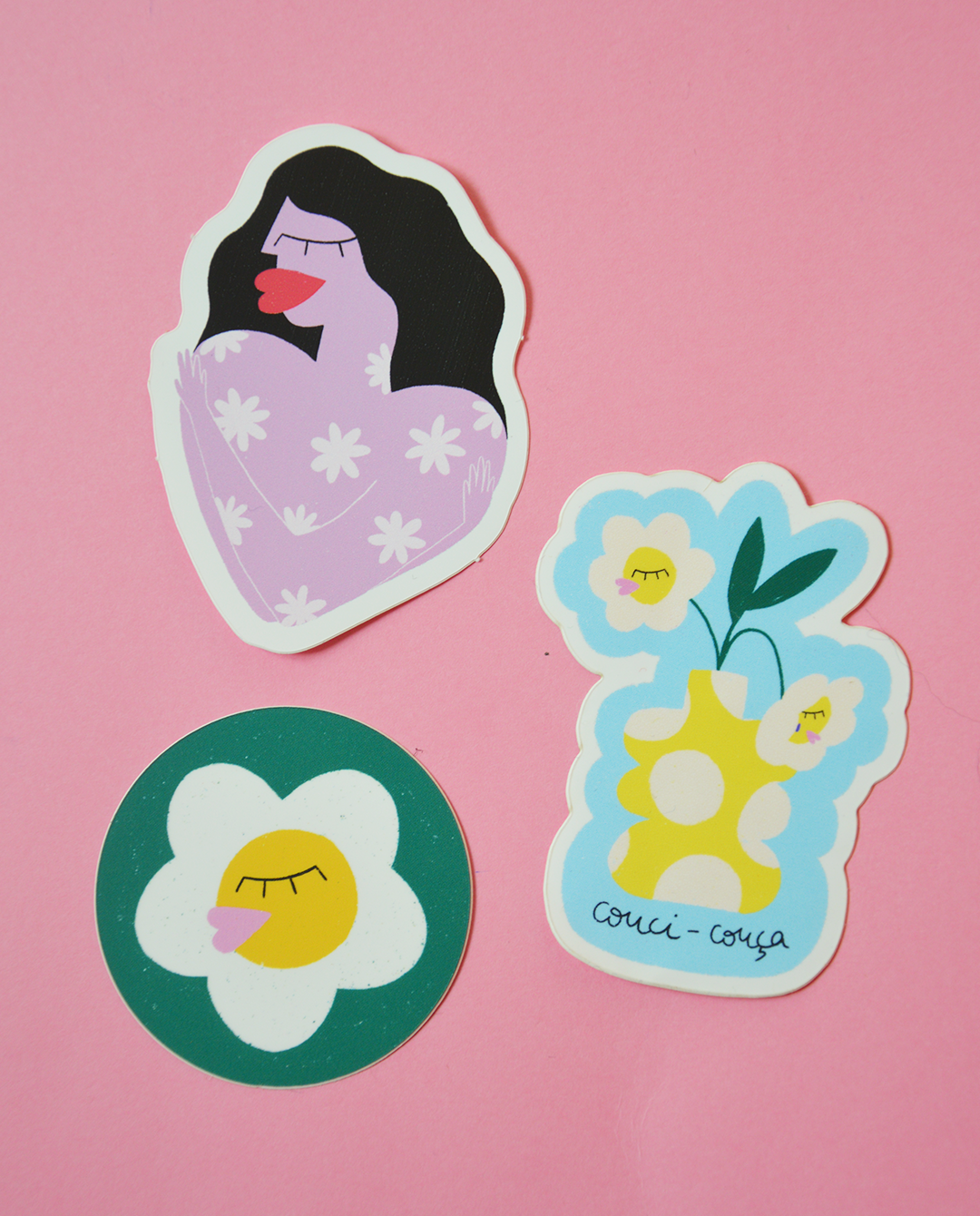 Pack d'autocollants « fleurs d'amour »