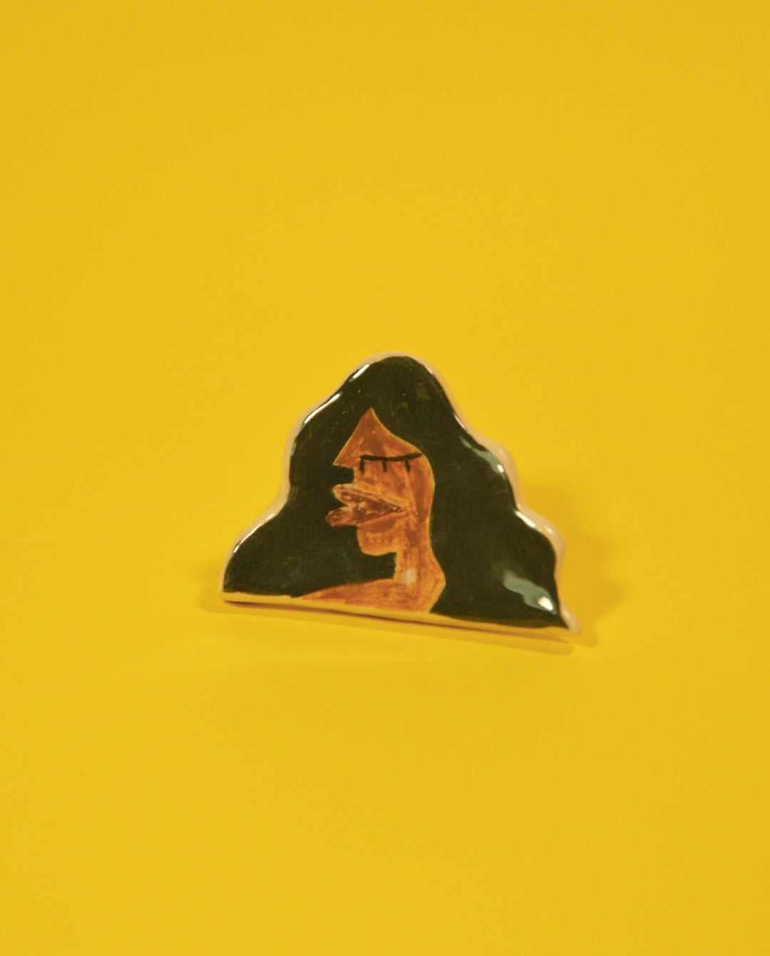 Broche en céramique "Michelle"