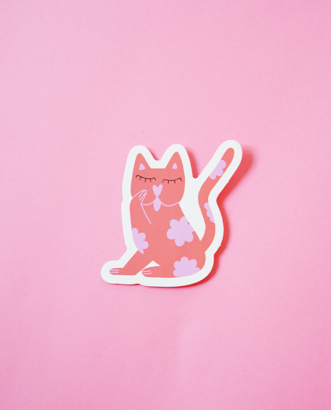 Autocollant « Miaou »