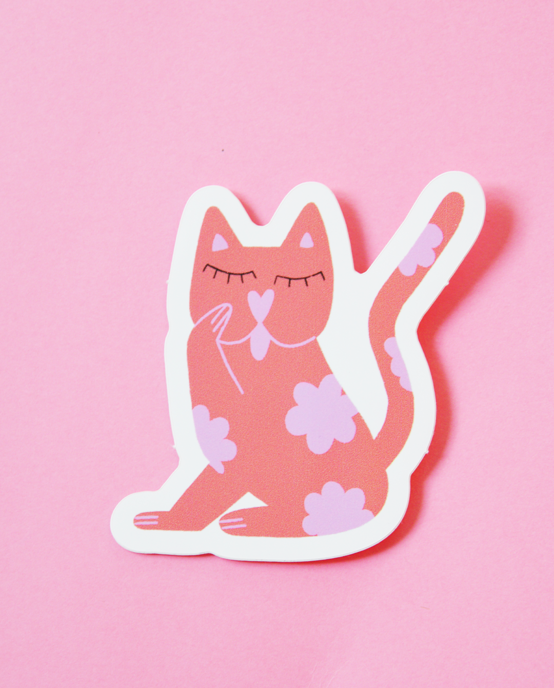 Autocollant « Miaou »