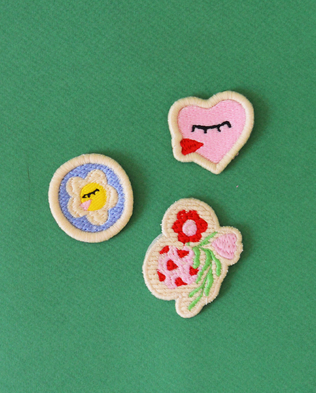 Lot de patch thermocollant
