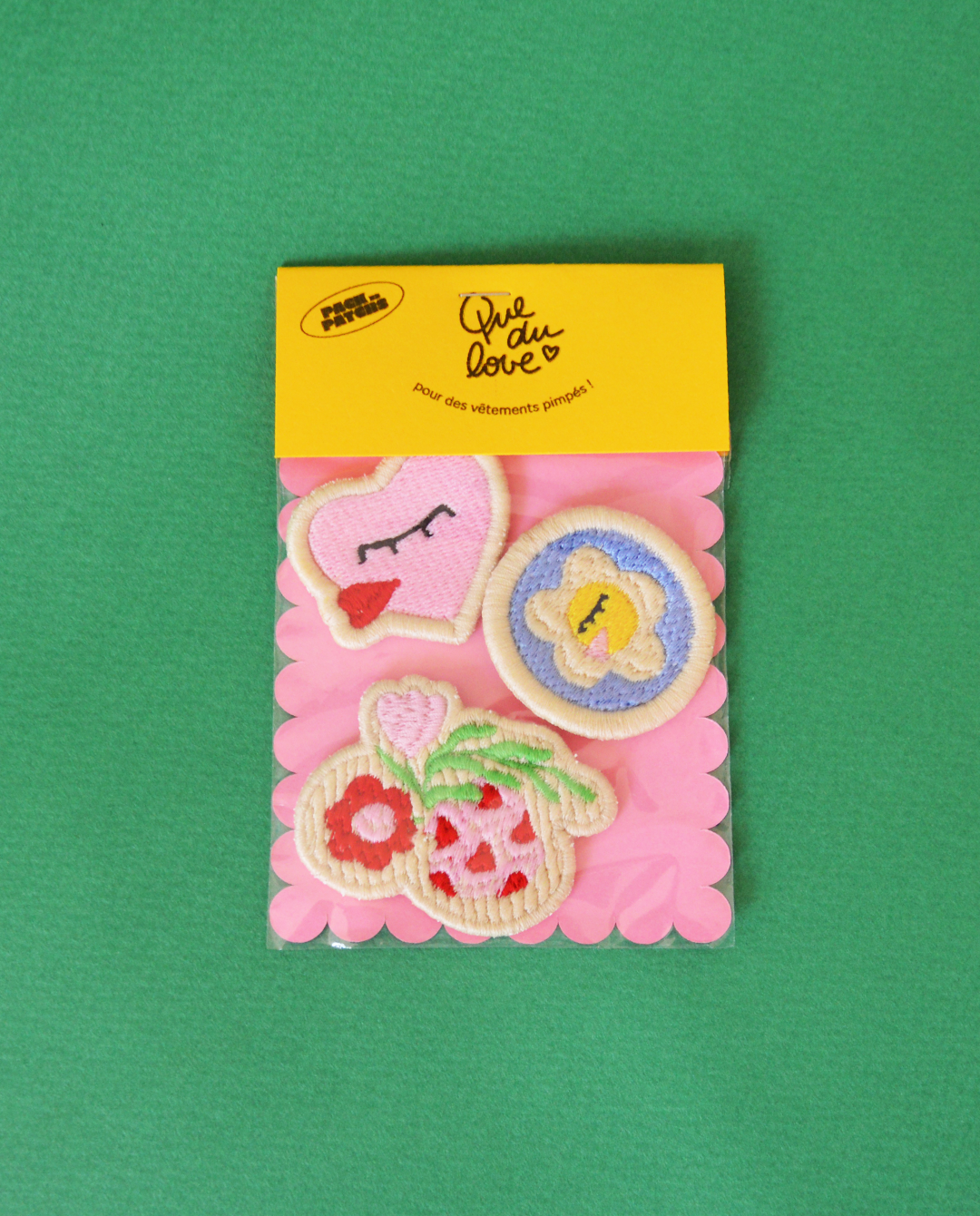 Lot de patch thermocollant