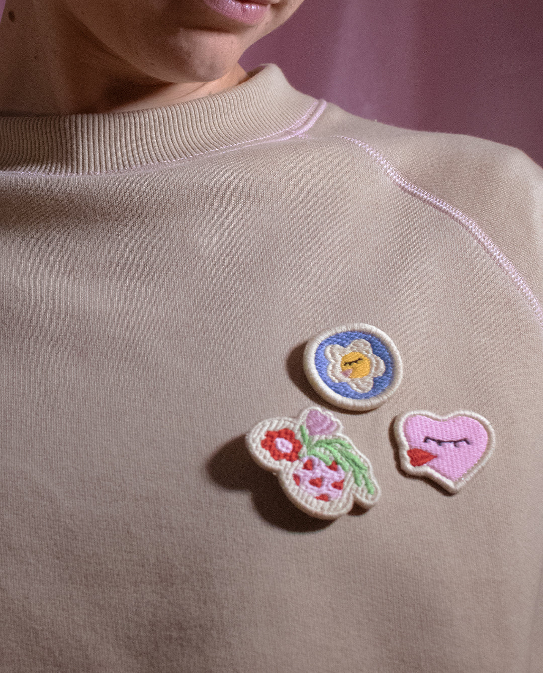 Lot de patch thermocollant