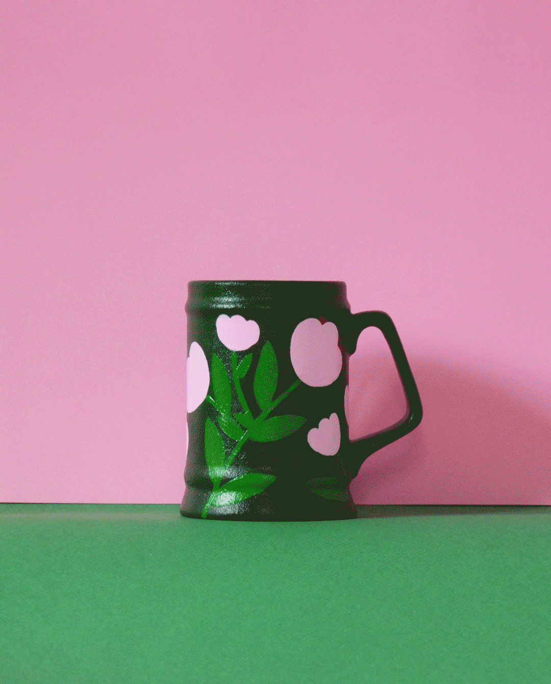 Choppe "Jardin fleuri"