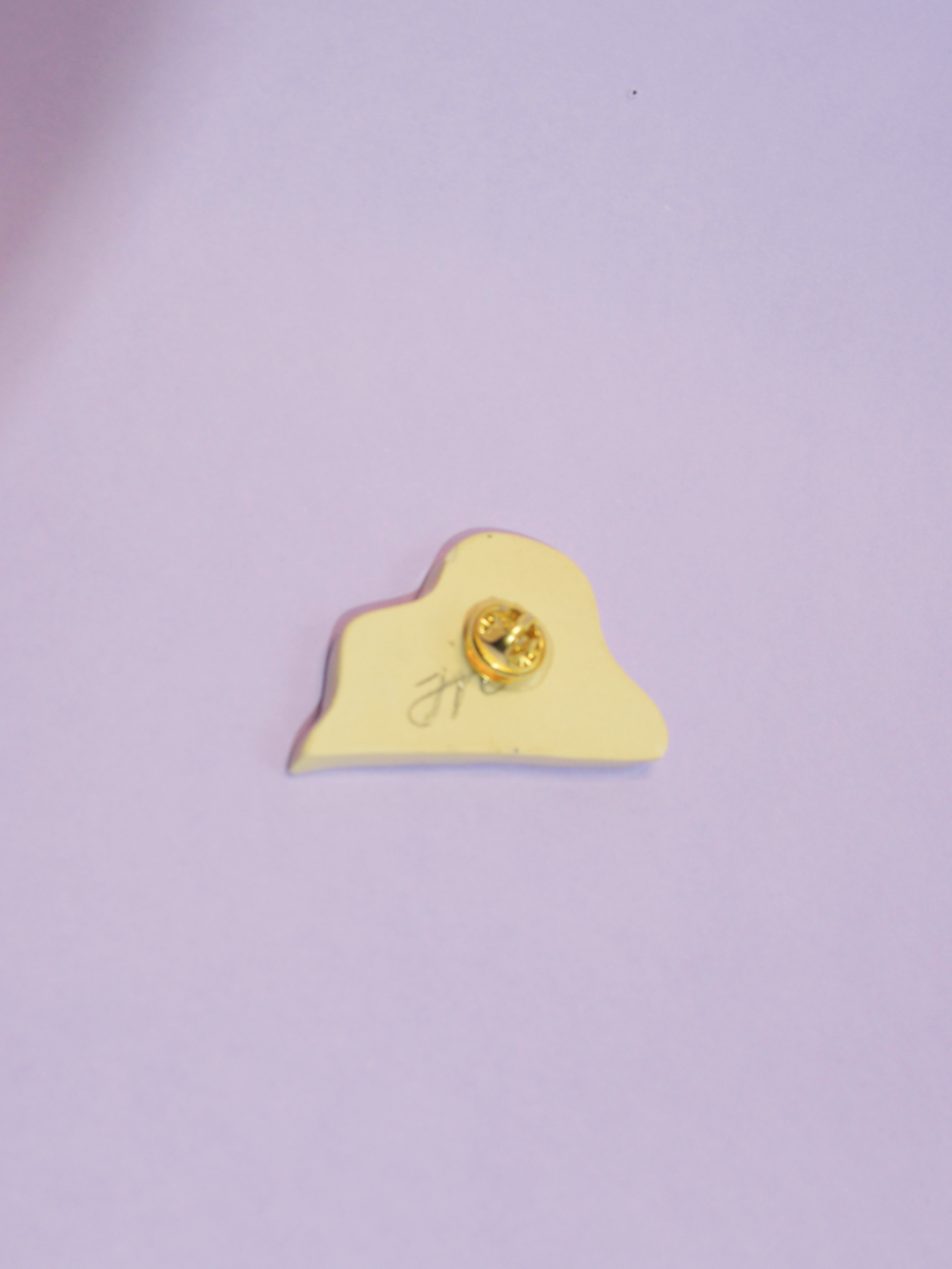 Broche en céramique "Dominique"