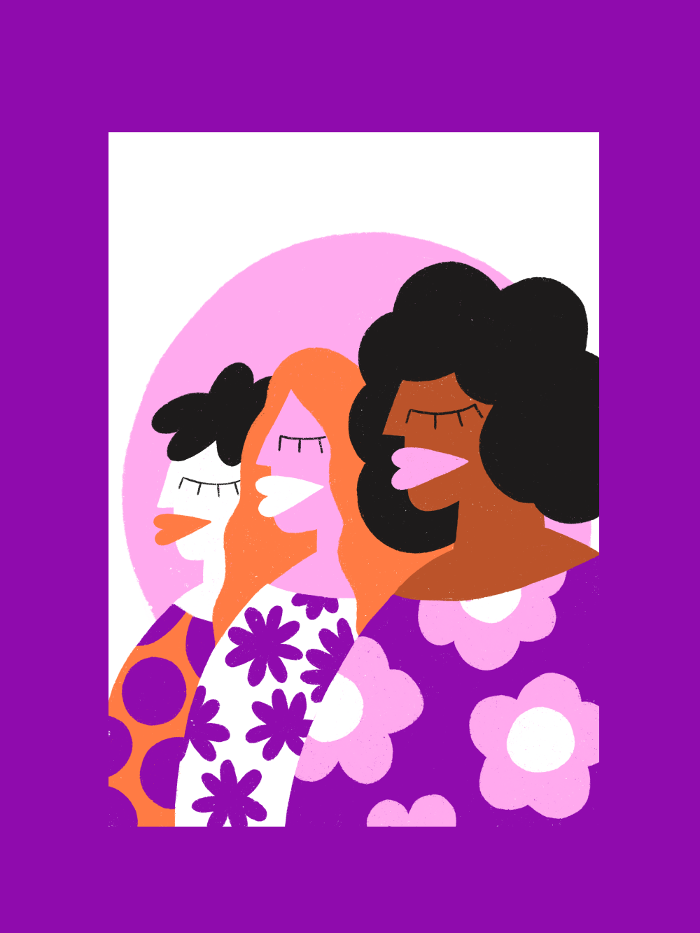 Affiche "Go girls !"