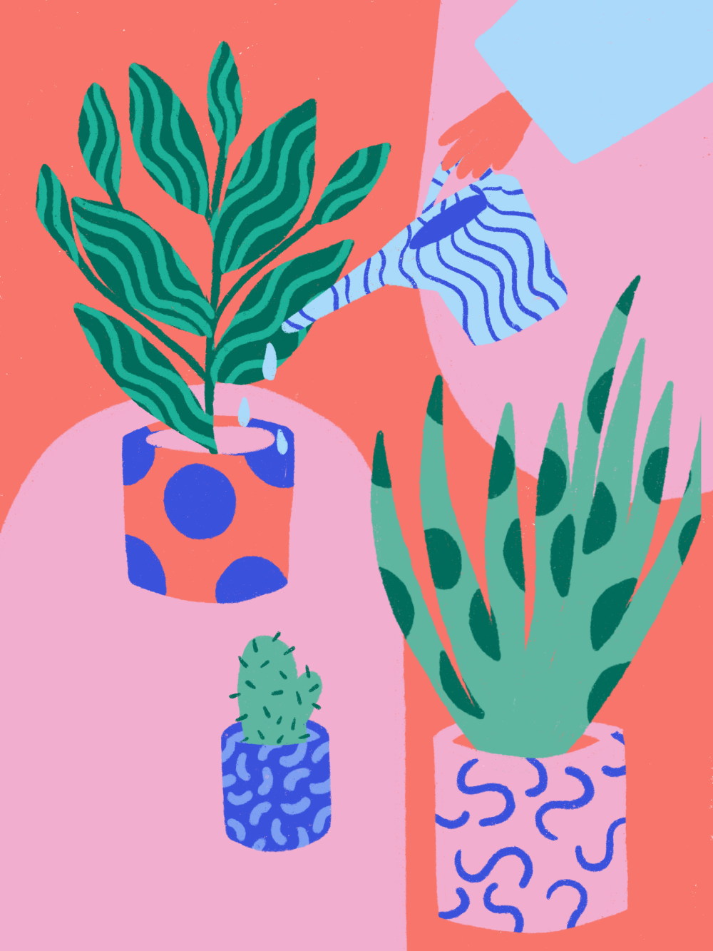 Affiche "Jardin d'intérieur"