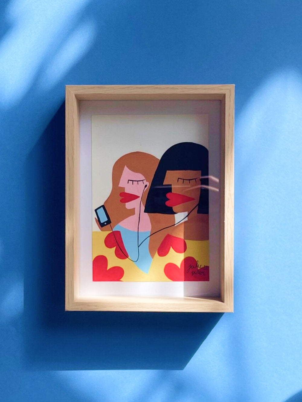Peinture "Music lovers"